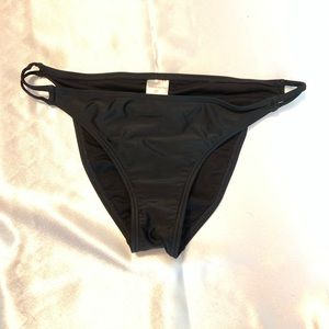 Black bikini bottom